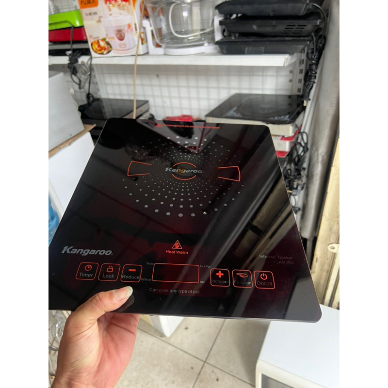 MẶT KÍNH bếp hồng ngoại kangaroo KG383i chính hãng