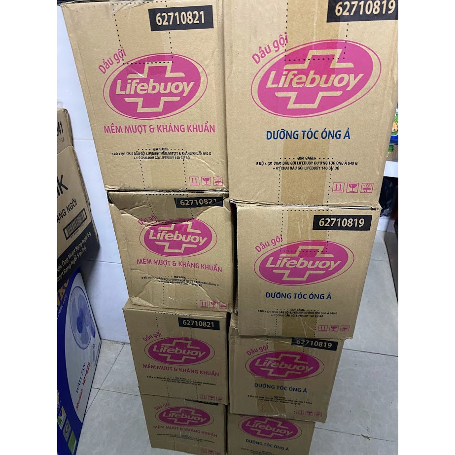 Dầu gội Lifebuoy 640g + tặng kèm 140g