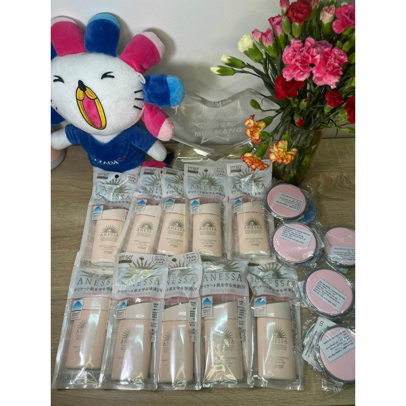 Sữa Chống Nắng Anessa Dưỡng Da Bảo Vệ Hoàn Hảo 60ml Perfect UV Sunscreen Skincare Milk SPF50+/PA+++