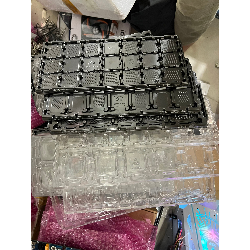 Khay / Vĩ đựng cpu intel hàng đã qua sử dụng - like new