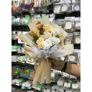 HOA LỤA , HOA SÁP BÓ CỰC XINH