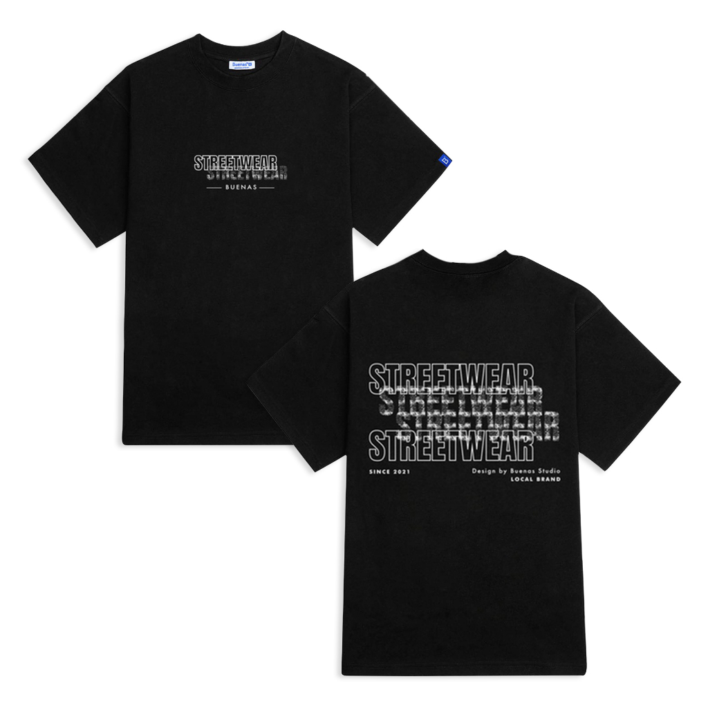 Áo thun local brand tay lỡ form oversize unisex cho nam nữ BUENAS - SWT72