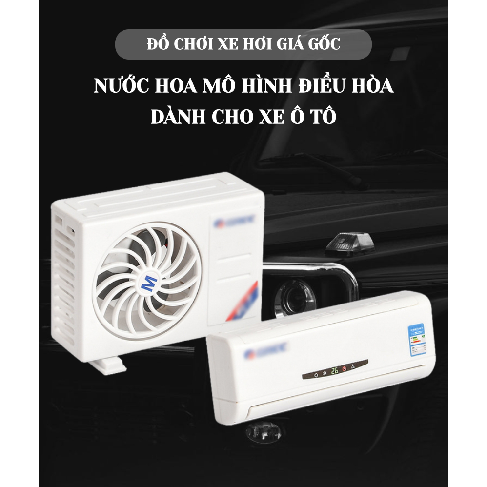 Sáp Thơm Mô Hình Điều Hòa Xe Ô Tô - Không Gian Thơm Mát Trong Xe!