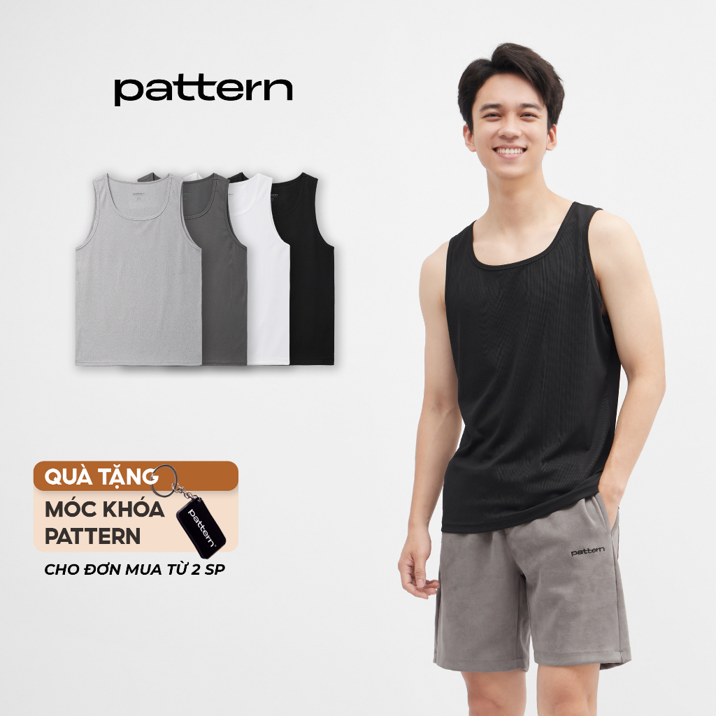 Áo ba lỗ basic 4 màu PATTERN PA022