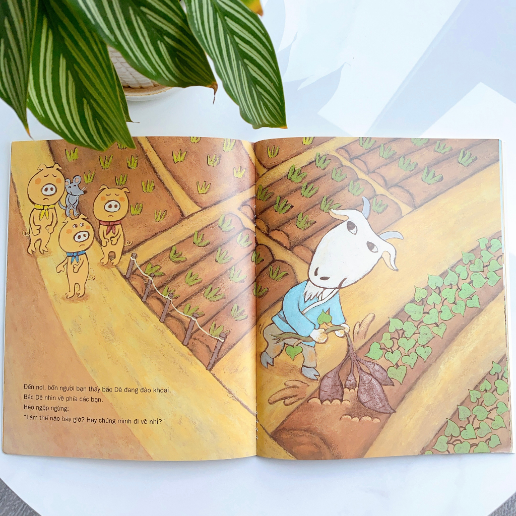 Tranh truyện - Phát Triển tư duy cho bé 3 6 tuổi - Đào khoai, đào khoai