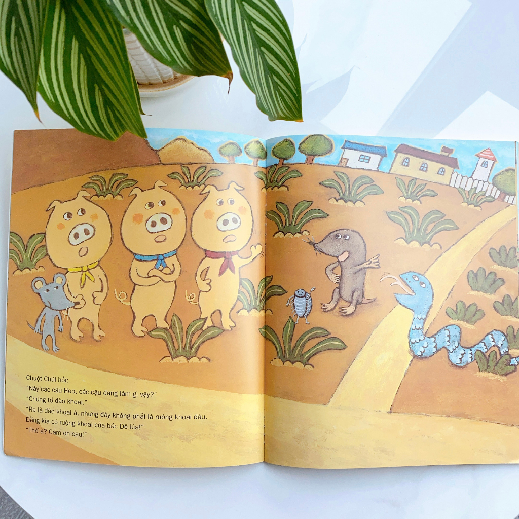 Tranh truyện - Phát Triển tư duy cho bé 3 6 tuổi - Đào khoai, đào khoai