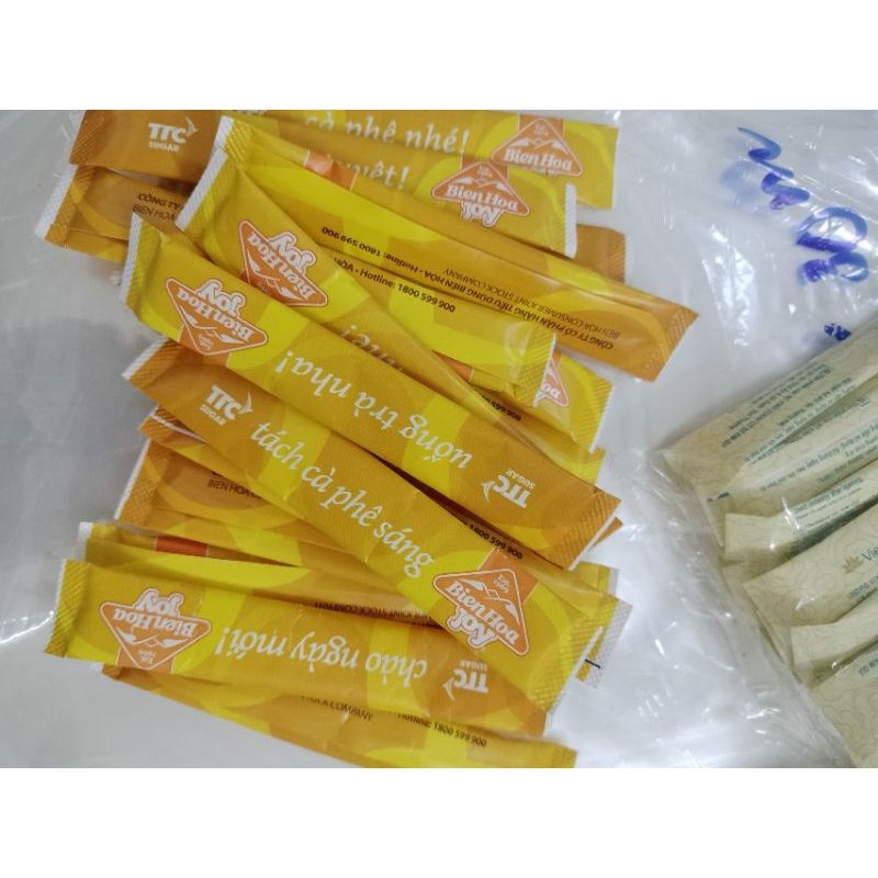 Combo 200 đường gói nhỏ pha Cafe