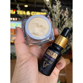COMBO CÁ HỒI MEEA BAKUCHIOL V2 MẪU MINI 10ML