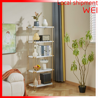 Cao cấp đa năng kệ sách đứng nhiều tầng kệ góc tường kệ để đồ trang trí phòng ngủ kệ sách kệ sắt bày khung sắt