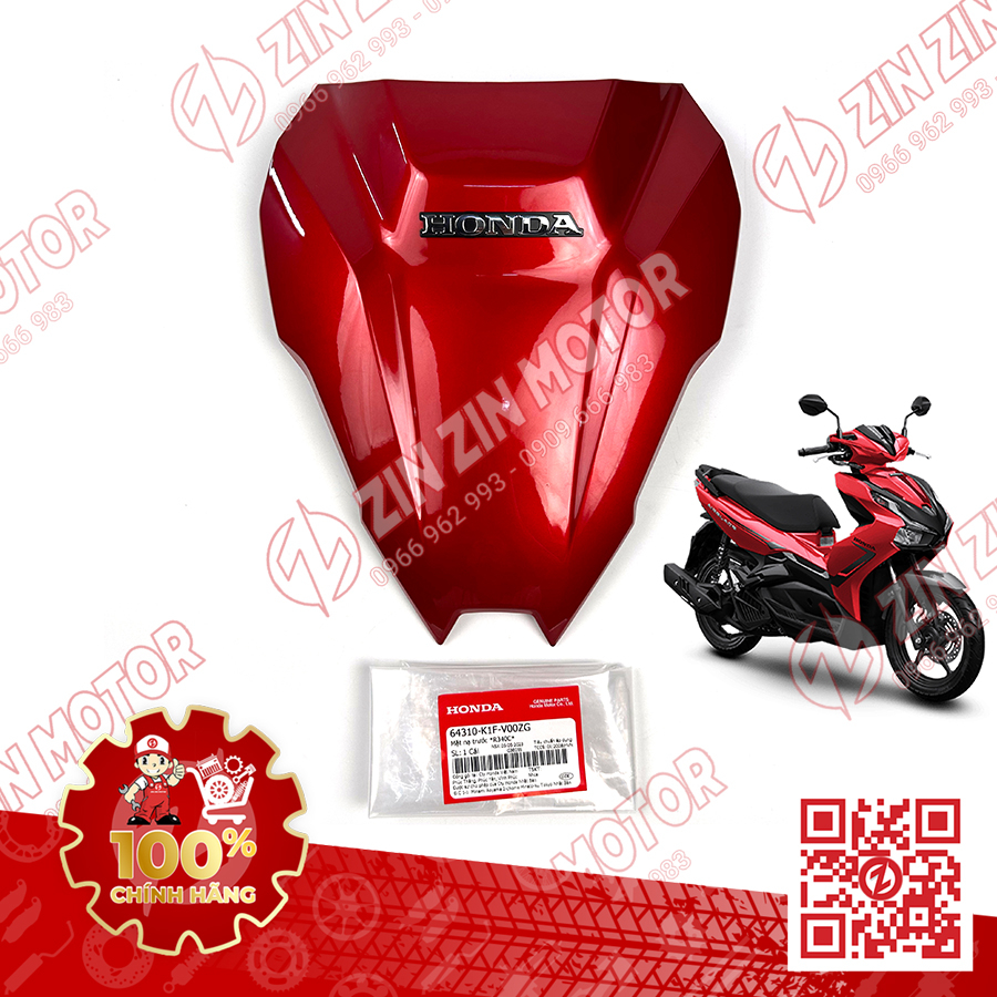 Mặt Nạ Trước Nhỏ AB 125 2020 - 2023+, AirBlade 150 2020 2021, Air Blade 160 2022 2023+ Đủ Màu Chính Hãng Honda - ZZM