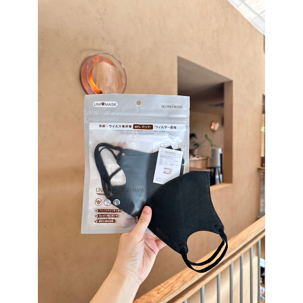 Thùng 100 cái khẩu trang 6D Promask Unimask Unicare