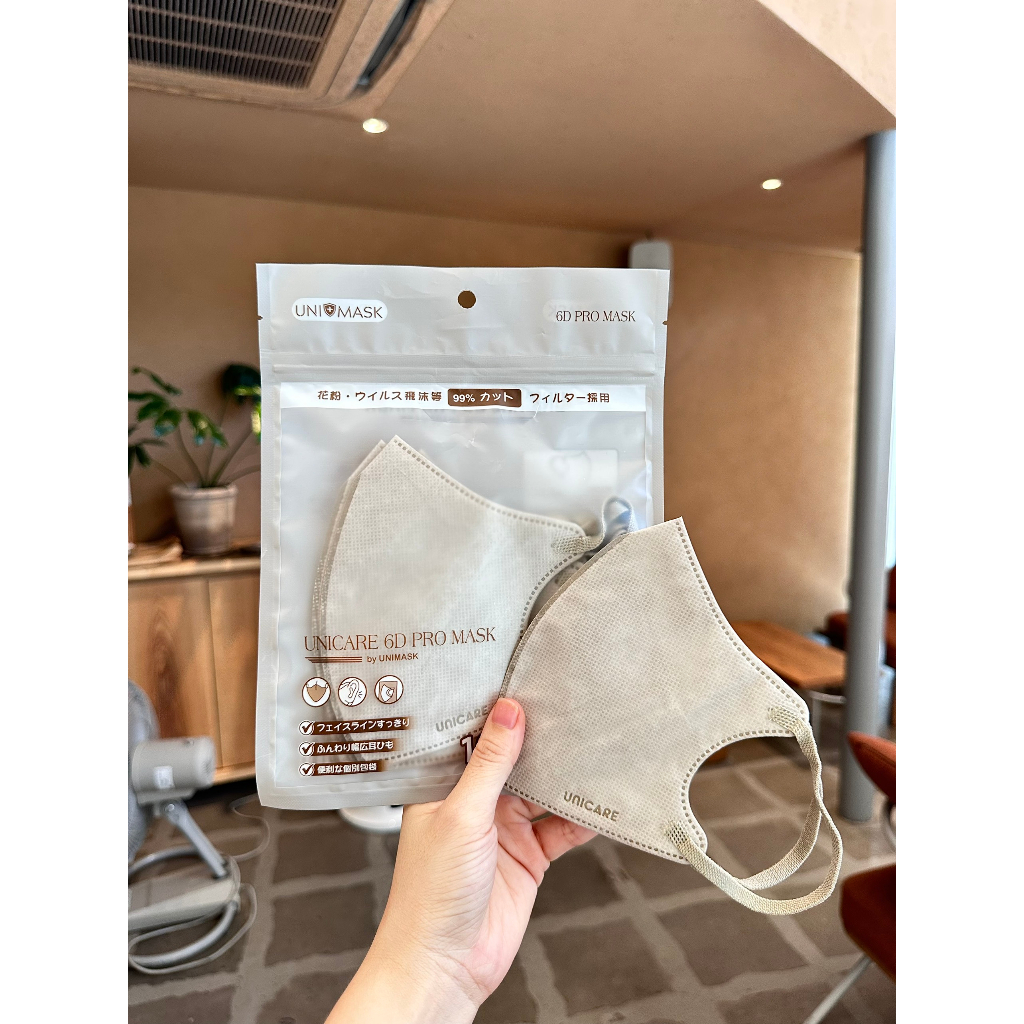 Thùng 100 cái khẩu trang 6D Promask Unimask Unicare