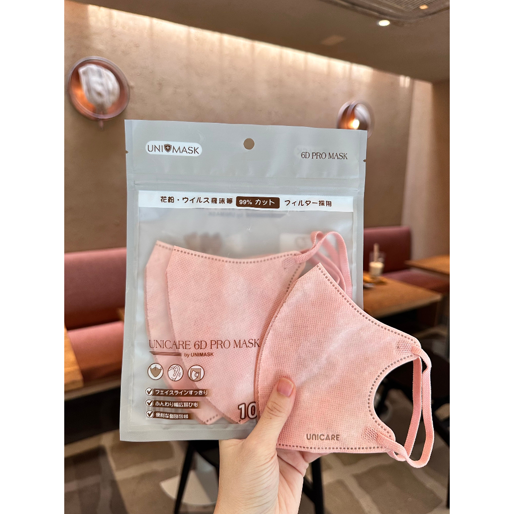 Thùng 100 cái khẩu trang 6D Promask Unimask Unicare