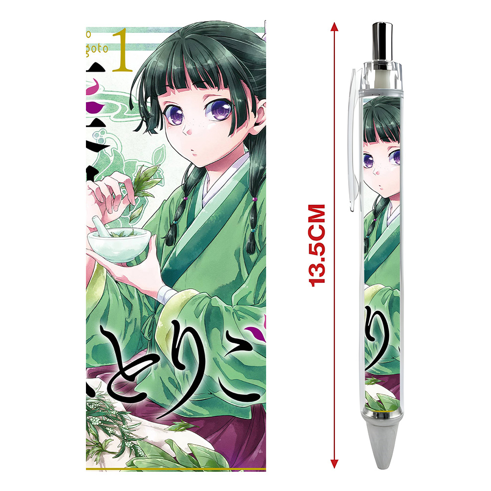 Bút viết In hình Anime Manga Light Novel Dược sư Tự Sự - Hình in sắc nét - Bút Gel ngòi 0.5mm by 2D Tộc Shop