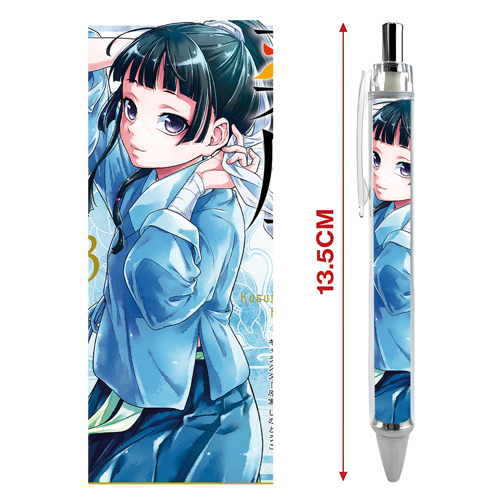 Bút viết In hình Anime Manga Light Novel Dược sư Tự Sự - Hình in sắc nét - Bút Gel ngòi 0.5mm by 2D Tộc Shop