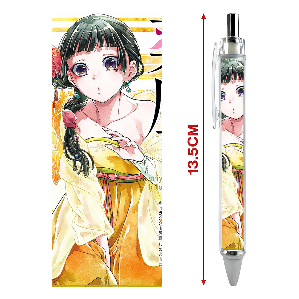 Bút viết In hình Anime Manga Light Novel Dược sư Tự Sự - Hình in sắc nét - Bút Gel ngòi 0.5mm by 2D Tộc Shop
