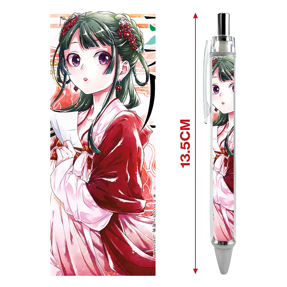 Bút viết In hình Anime Manga Light Novel Dược sư Tự Sự - Hình in sắc nét - Bút Gel ngòi 0.5mm by 2D Tộc Shop