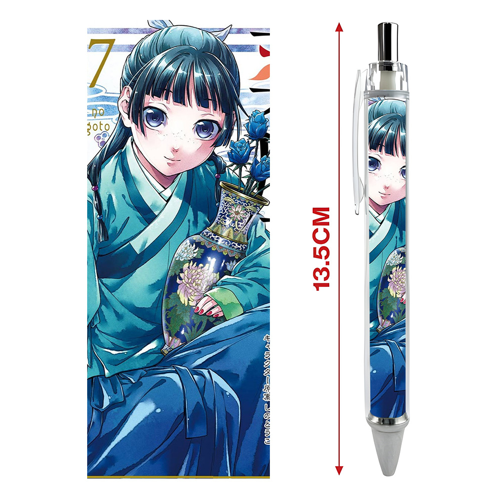 Bút viết In hình Anime Manga Light Novel Dược sư Tự Sự - Hình in sắc nét - Bút Gel ngòi 0.5mm by 2D Tộc Shop