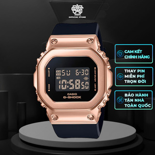 Đồng hồ nữ casio g-shock gm-s5600pg-1 / gm-s5600pg-4 chống va đập, chống nước 200m, size 38mm, hàng chính hãng