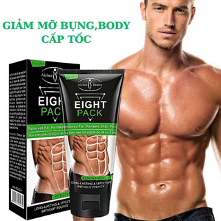 (Tuýp Lớn 170g) Kem Tan Mỡ Tăng Cơ Eight Pack Aichun Beauty