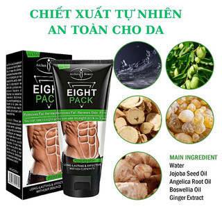 (Tuýp Lớn 170g) Kem Tan Mỡ Tăng Cơ Eight Pack Aichun Beauty