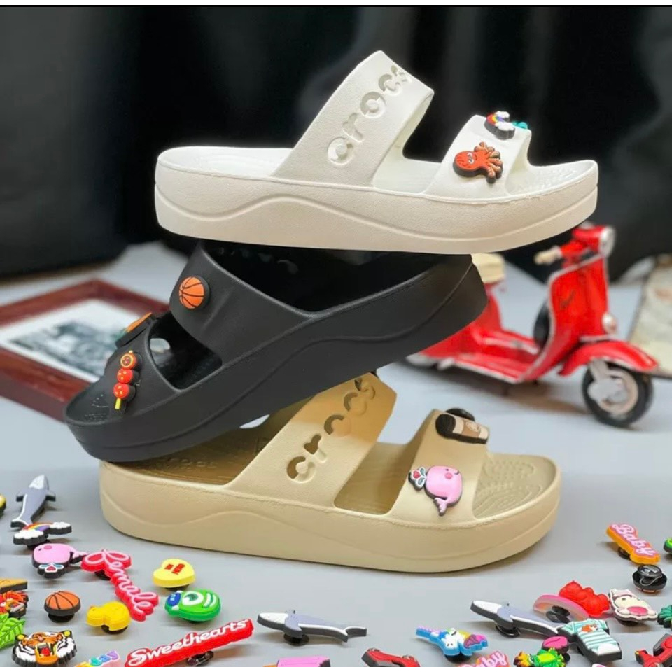 VNXK DƯ XỊN ; DÉP 2 QUAI CROCS