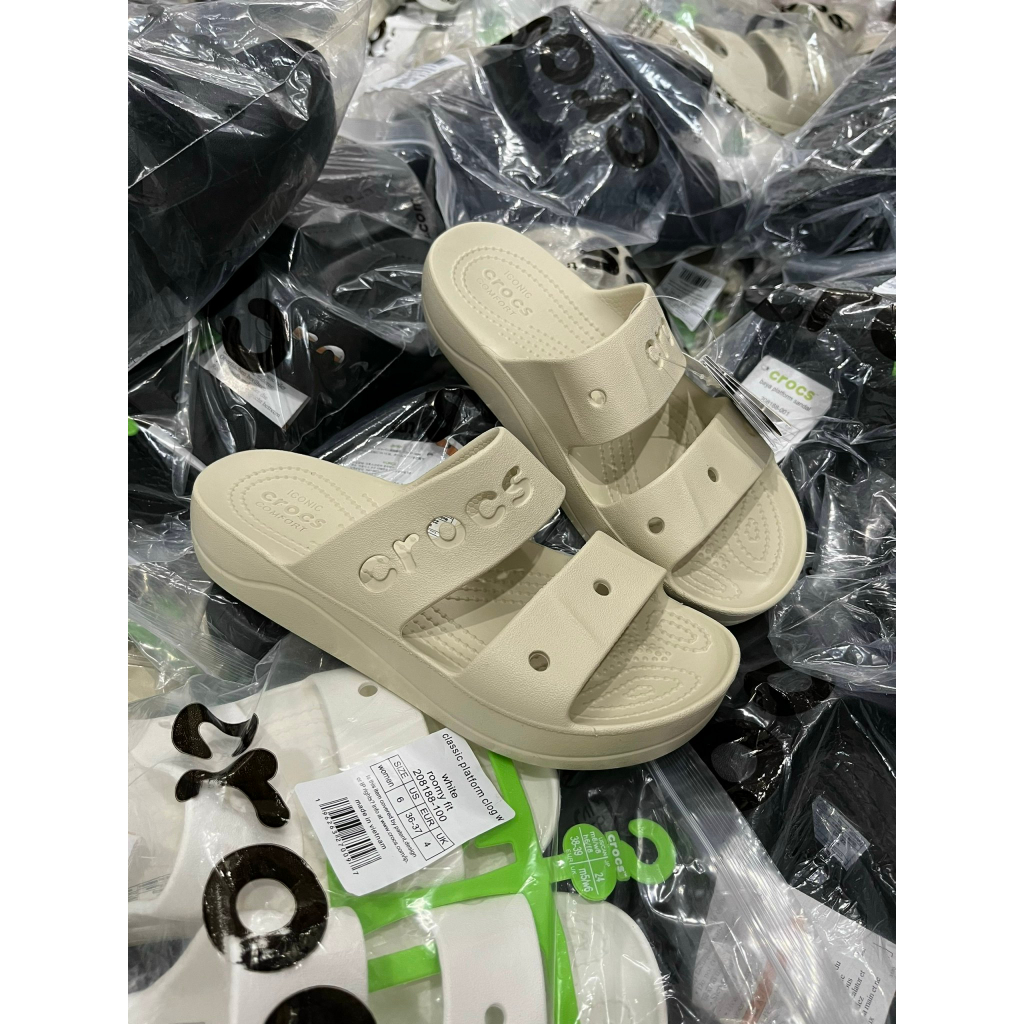 VNXK DƯ XỊN ; DÉP 2 QUAI CROCS