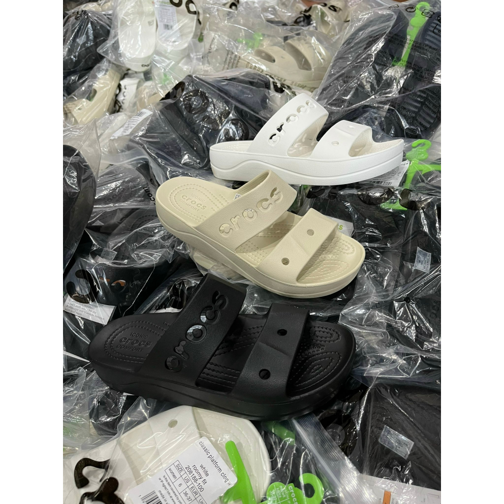 VNXK DƯ XỊN ; DÉP 2 QUAI CROCS