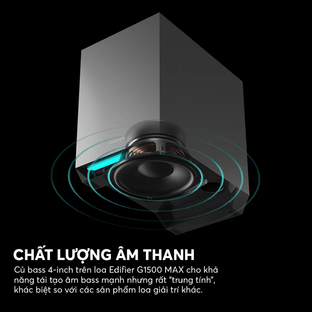 Loa Bluetooth để bàn V5.3 EDIFIER G1500 MAX | Hiệu ứng ánh sáng RGB | Công nghệ DSP | Bảo Hành 12 Tháng