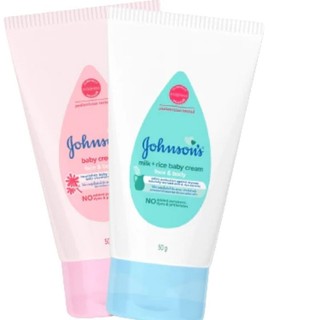 Kem dưỡng ẩm Mẹ và bé Johnson’s Baby màu hồng 50g
