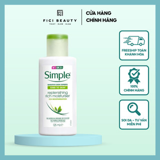 Kem Dưỡng Ẩm Simple Kind To Skin Hydrating Light Moisturiser 125ml