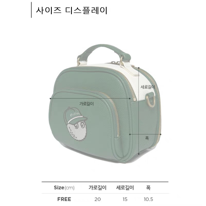 Túi golf nữ Malbon Túi xách thể thao đeo chéo chất da bền đẹp Hàn Quốc - HC GOLF