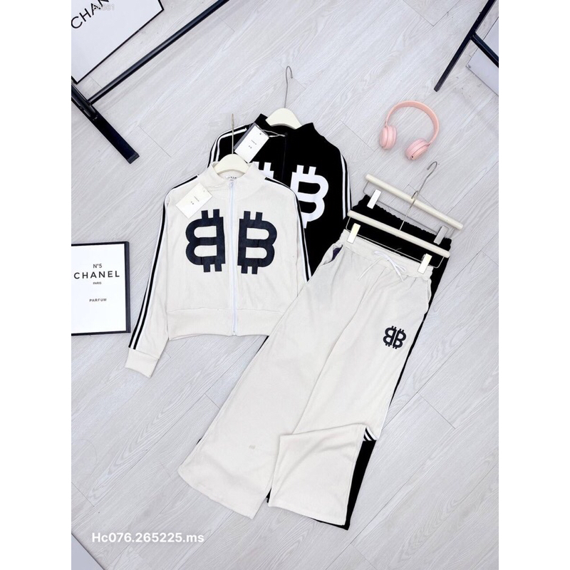 Hc076-SET THỂ THAO BB KHOÁ KÉO, chất thun dày nặng tay
