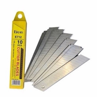 Tuýp 10 lưỡi dao rọc giấy Eras chính hãng