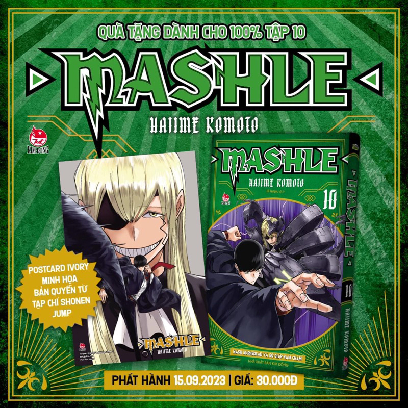 Truyện tranh: Mashle  NXB Kim Đồng