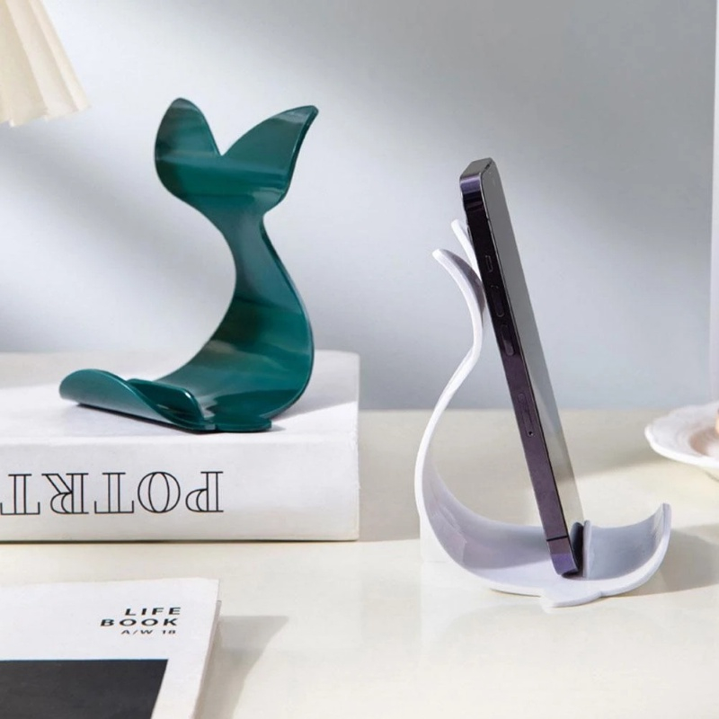 Giá đỡ điện thoại / máy tính bảng hình cá voi nhựa ABS cao cấp