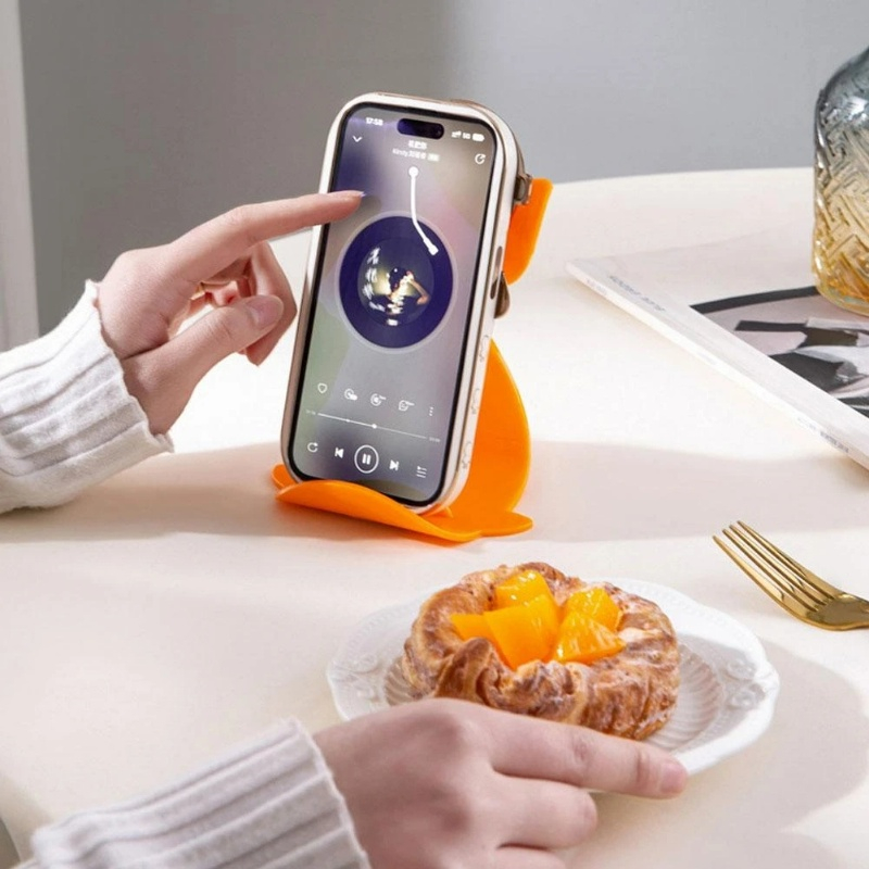 Giá đỡ điện thoại / máy tính bảng hình cá voi nhựa ABS cao cấp