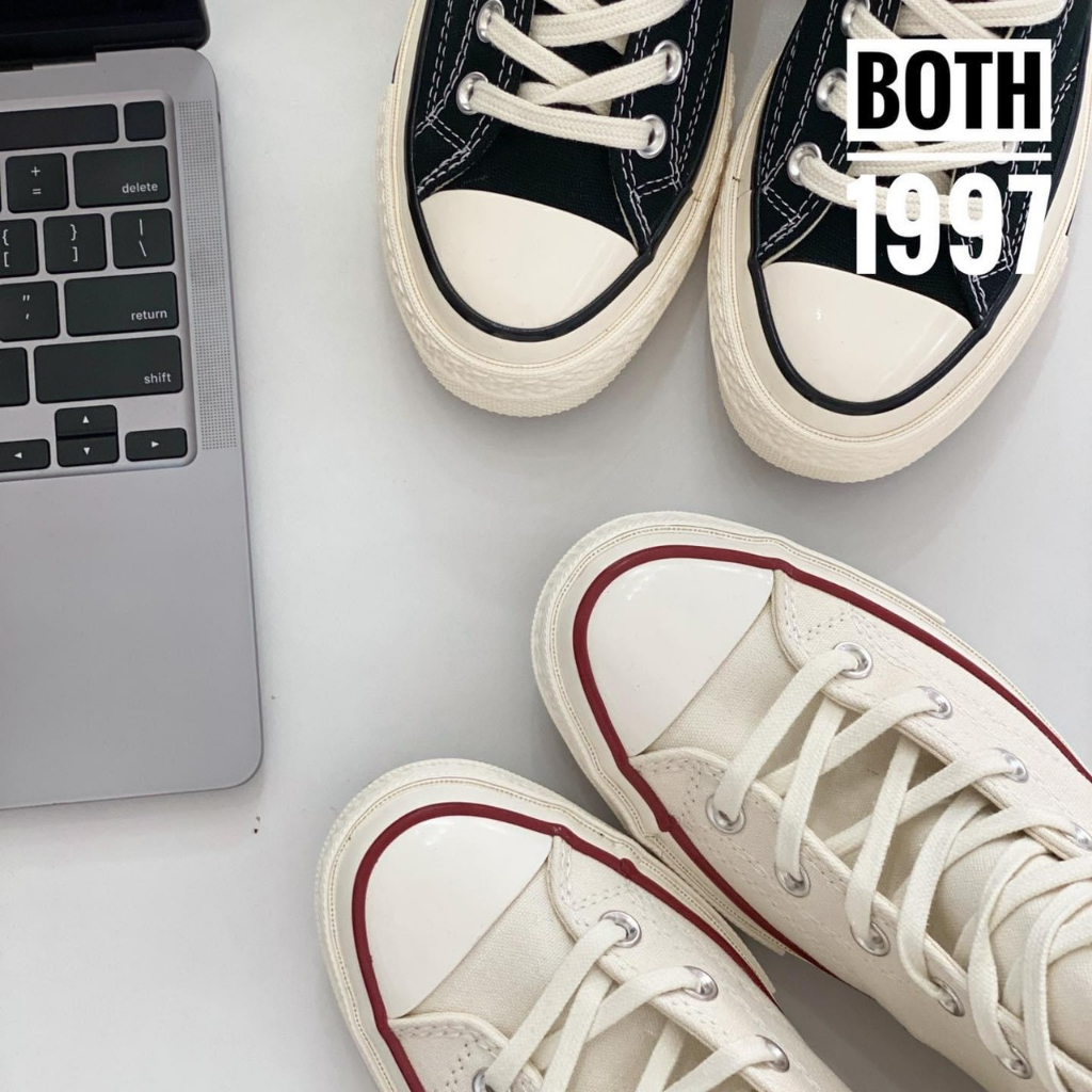 Giày Converse 1970s Chuck Taylor , Giày CV 2 Bản Cao Thấp Màu Đen Trắng Bản S.Cấp Mũi Bóng Basic Full Box | BigBuy360 - bigbuy360.vn