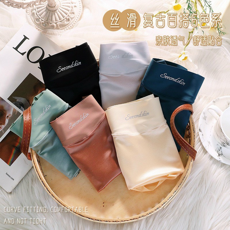 Quần Lót Su Lụa Cạp Cao See Chiết Eo Gen Bụng Tàng Hình MÃ 772