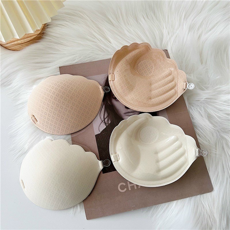 Áo Dán Nâng Ngực Tạo Khe Cài Trước Vỏ Sò Thông Hơi P45