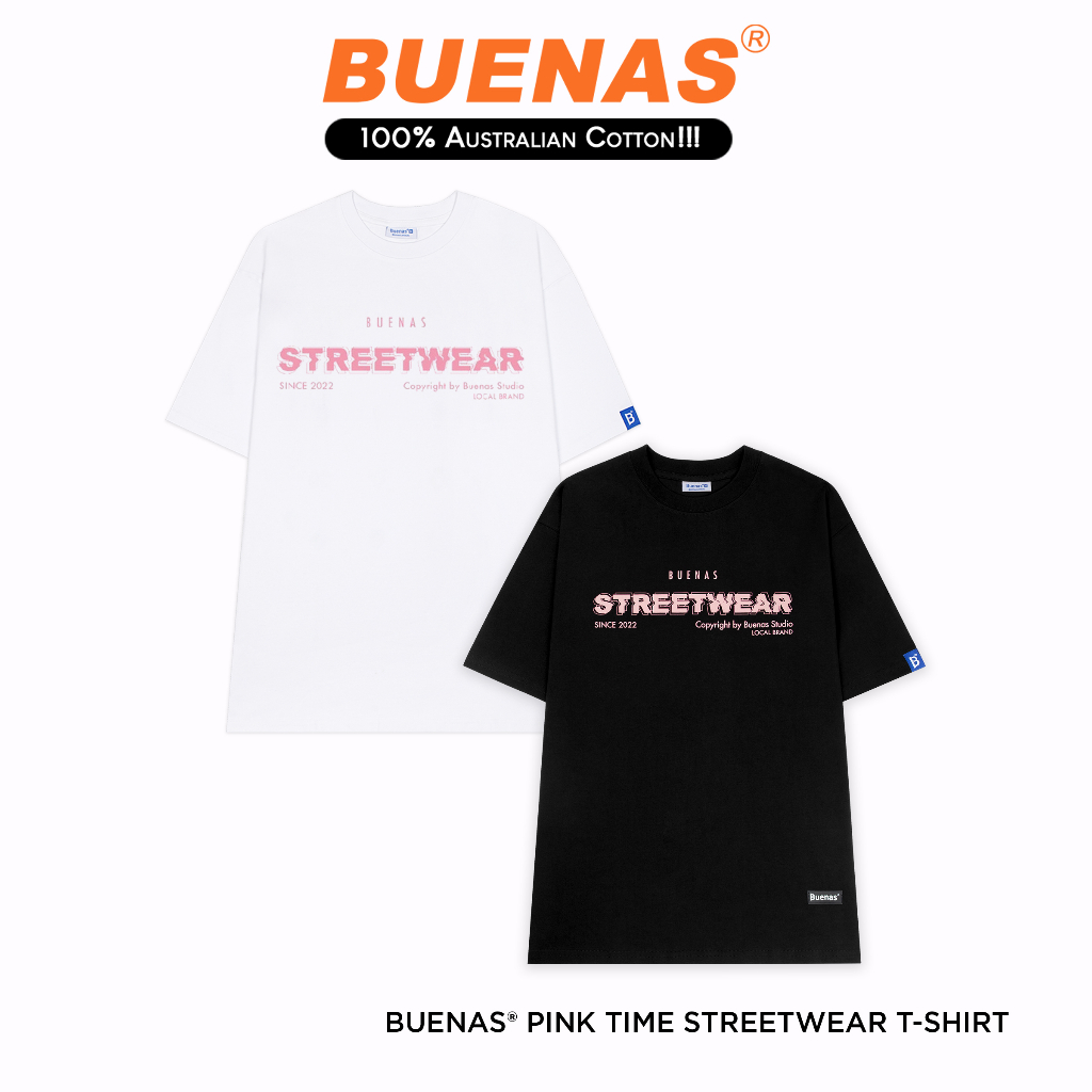 Áo thun local brand tay lỡ form oversize unisex cho nam nữ BUENAS - SWT07S