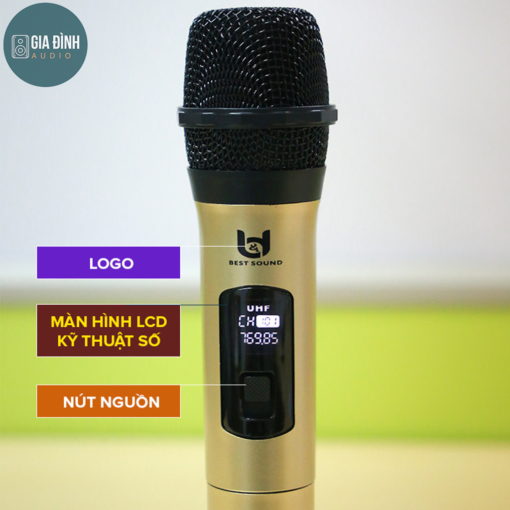 Micro không dây đa năng BestSound V-W003  - Chính Hãng