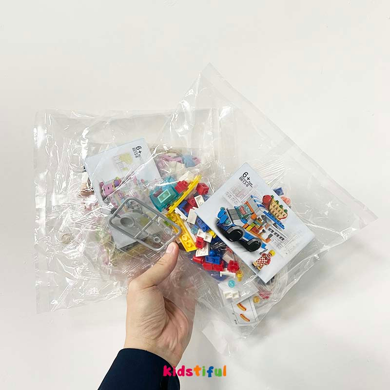 Bộ đồ chơi lắp ráp Lego City Street View Sáng tạo đồ chơi 3D Mô hình xếp hình trẻ em trai và trẻ em gái