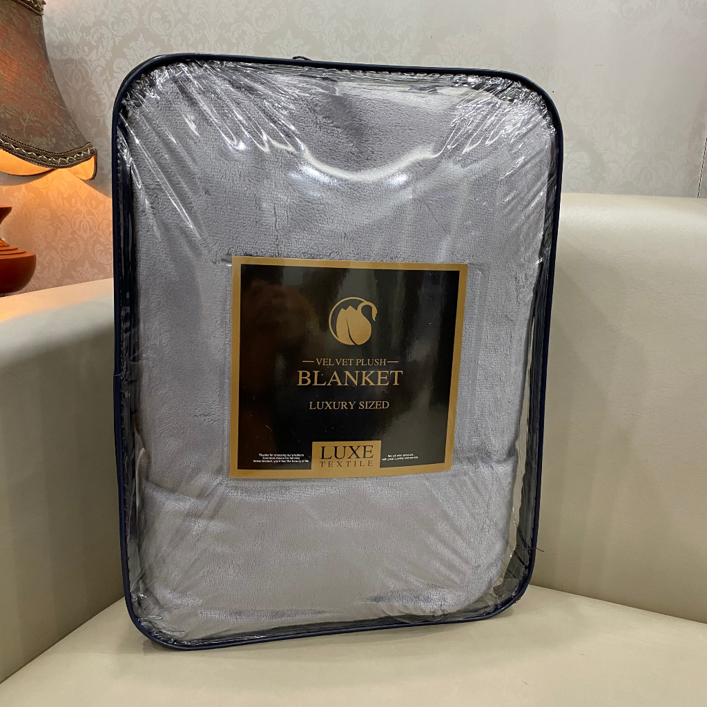Chăn lông thỏ Blanket loại dày chính hãng siêu mềm mịn