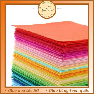 Set Vải Nỉ Đủ Màu May Móc Thú Làm Đồ Chơi Sáng Tạo Cho Trẻ Vải Tập Sáng Tạo Cho Bé Gái