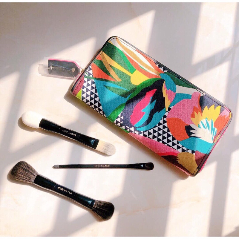 Set cọ makeup 3 cây Estee Lauder tặng kèm ví