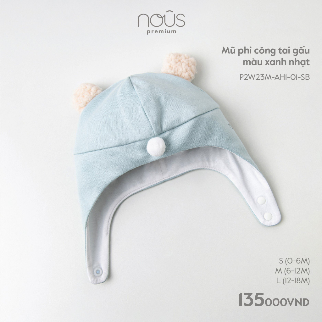 Mũ thời trang Nous cho bé