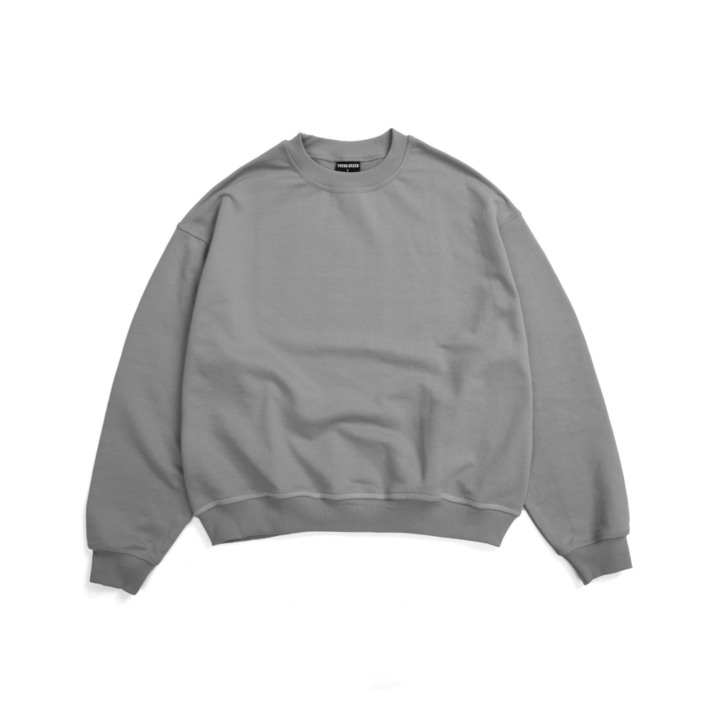 Áo Sweater Young Green Ultimate Grey