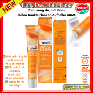 Kem sáng da, mờ thâm Balea Dunkle Flecken Aufheller 50ML