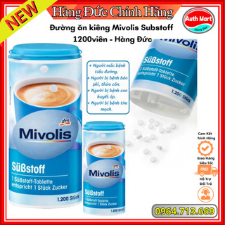 Đường ăn kiêng Mivolis Substoff 1200v Đức